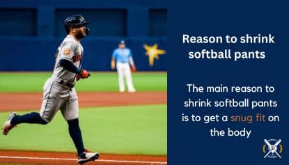How to Shrink Softball Pants