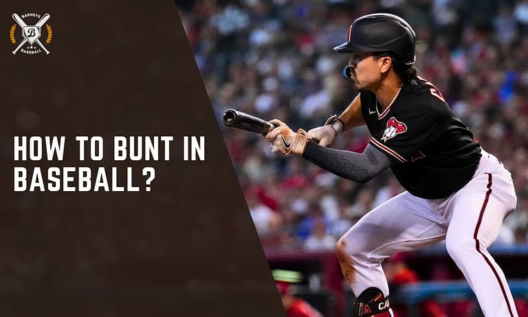 How to Bunt in Baseball