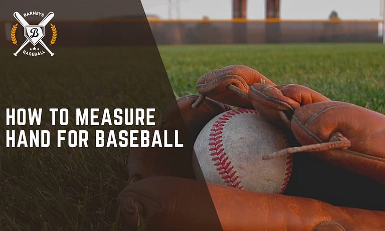 How to measure hand for baseball